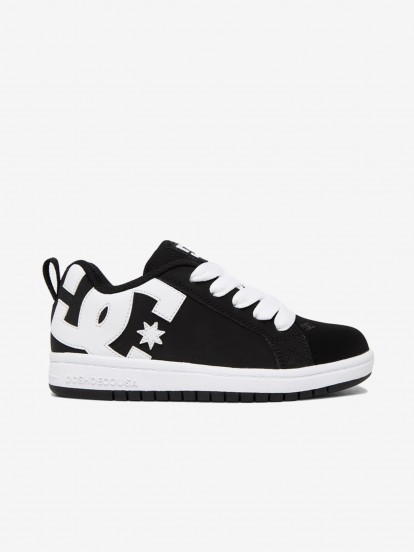 Sapatilhas DC Shoes Court Graffik Kids Pretas