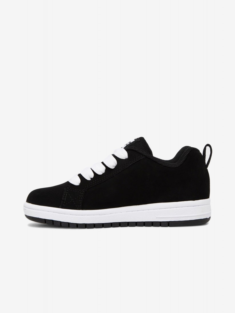 Sapatilhas DC Shoes Court Graffik Kids Pretas