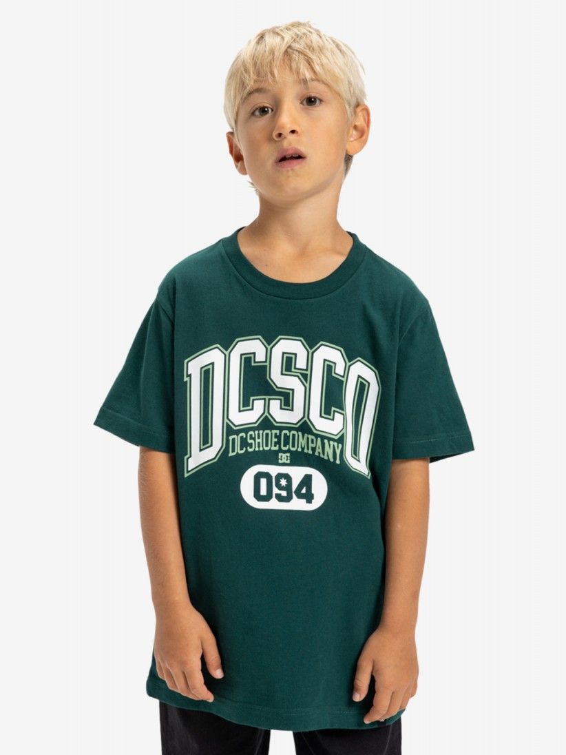 T-shirt DC Shoes Elective Kids Verde