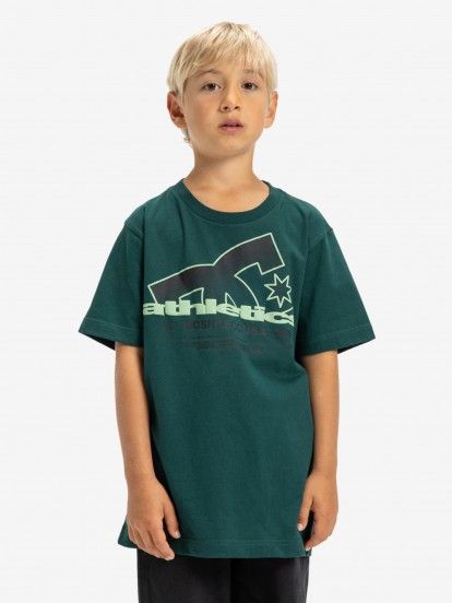 T-shirt DC Shoes Slathletic Kids Verde