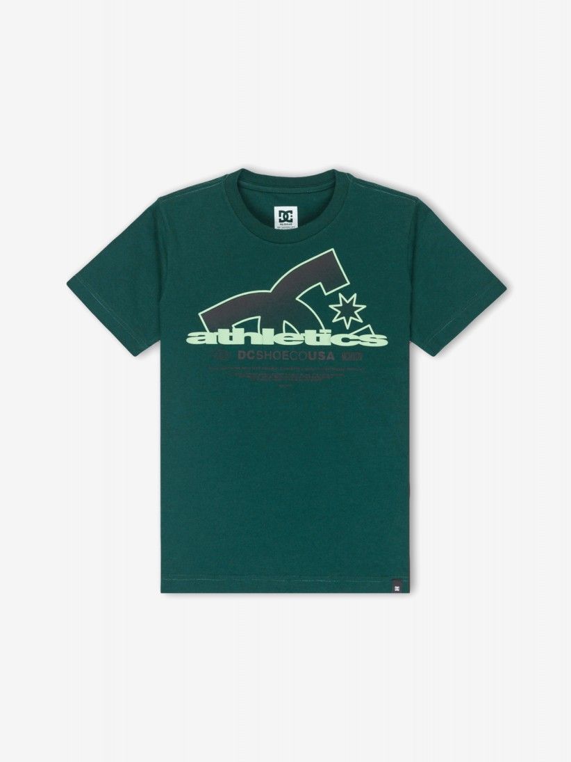T-shirt DC Shoes Slathletic Kids Verde