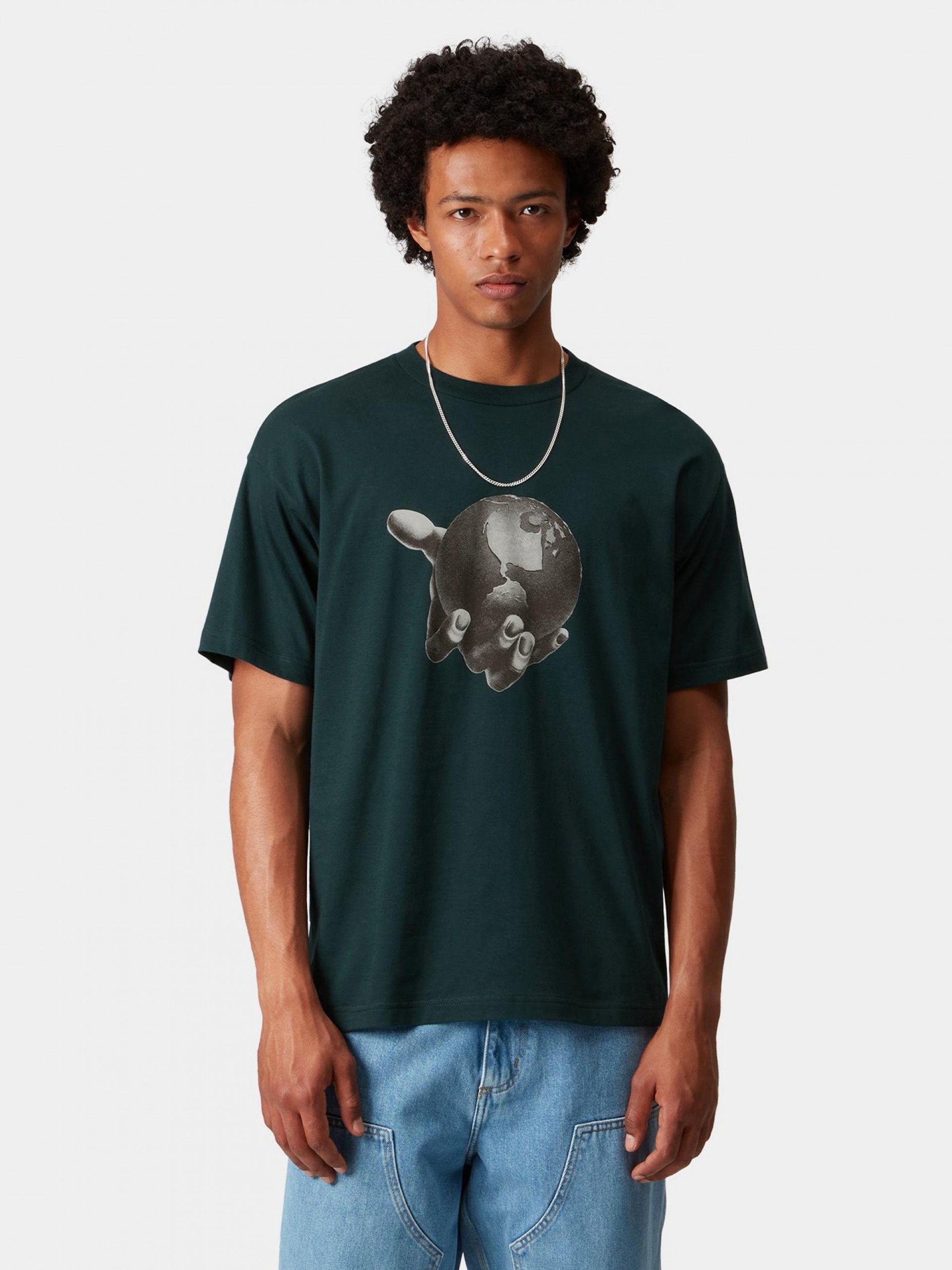 T-shirt Carhartt WIP Saviour Verde