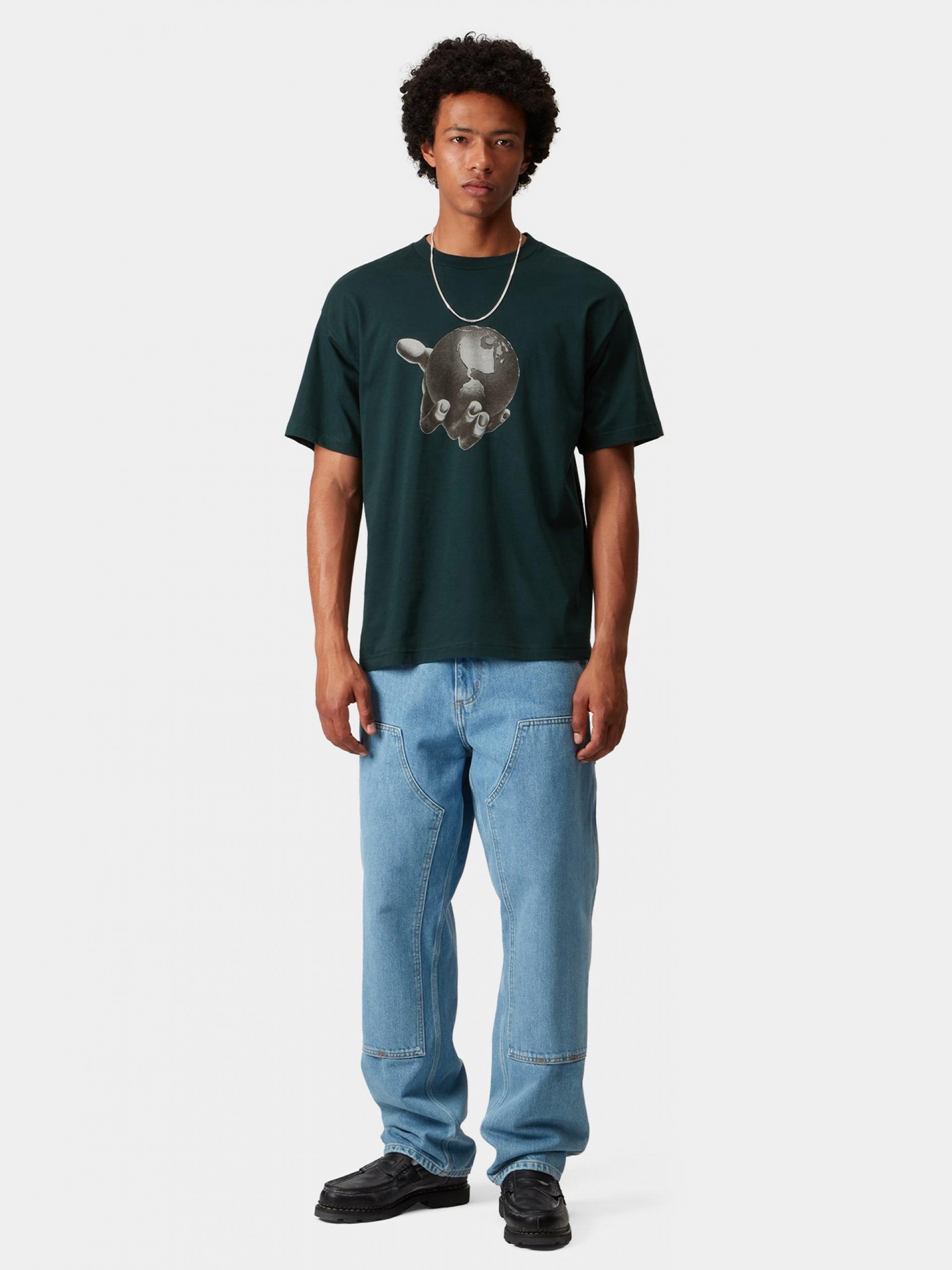 T-shirt Carhartt WIP Saviour Verde