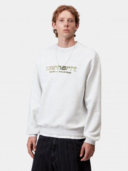 Sudadera Carhartt WIP Solar Chrome Gris