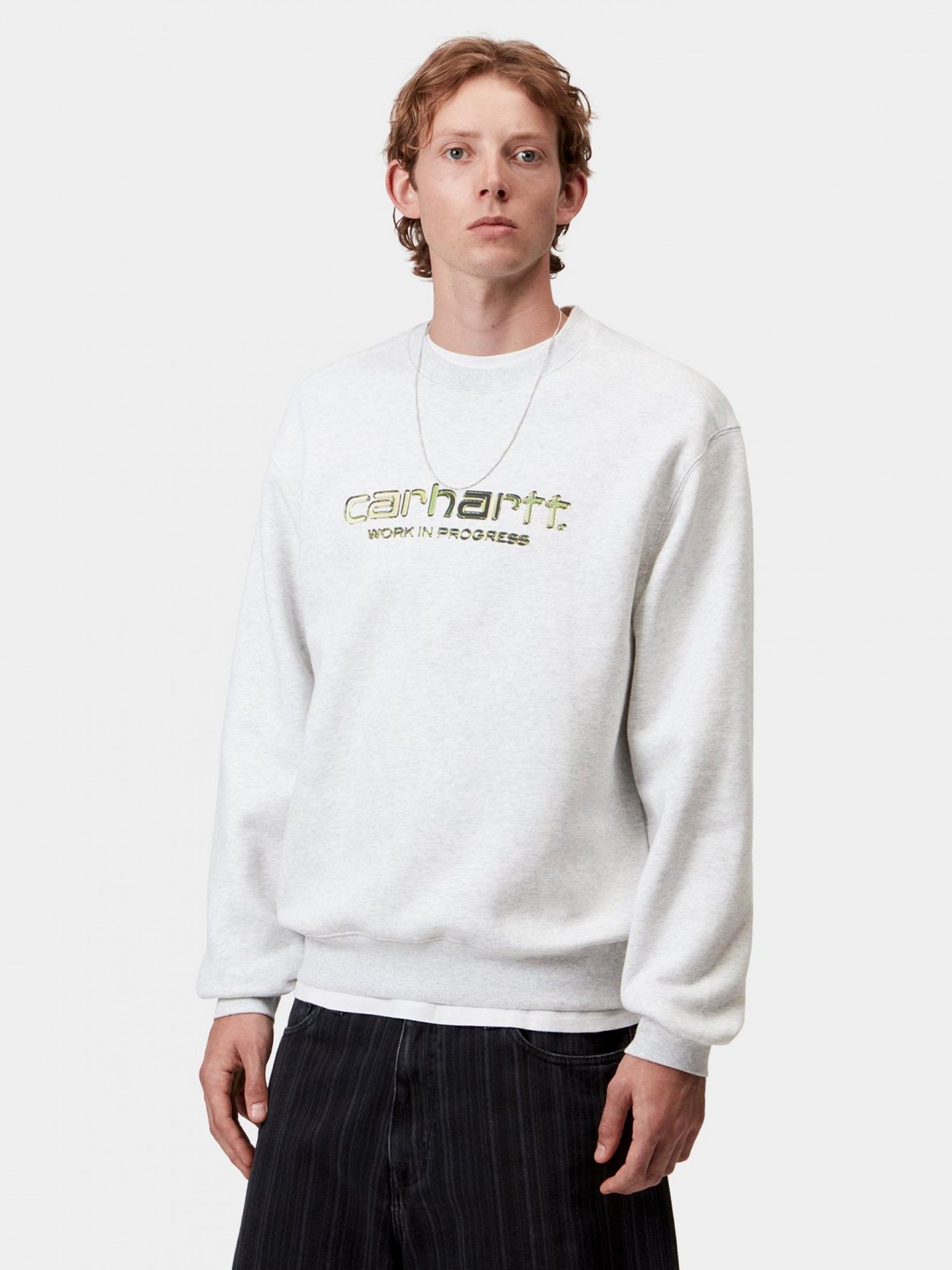 Camisola Carhartt WIP Solar Chrome Cinzenta