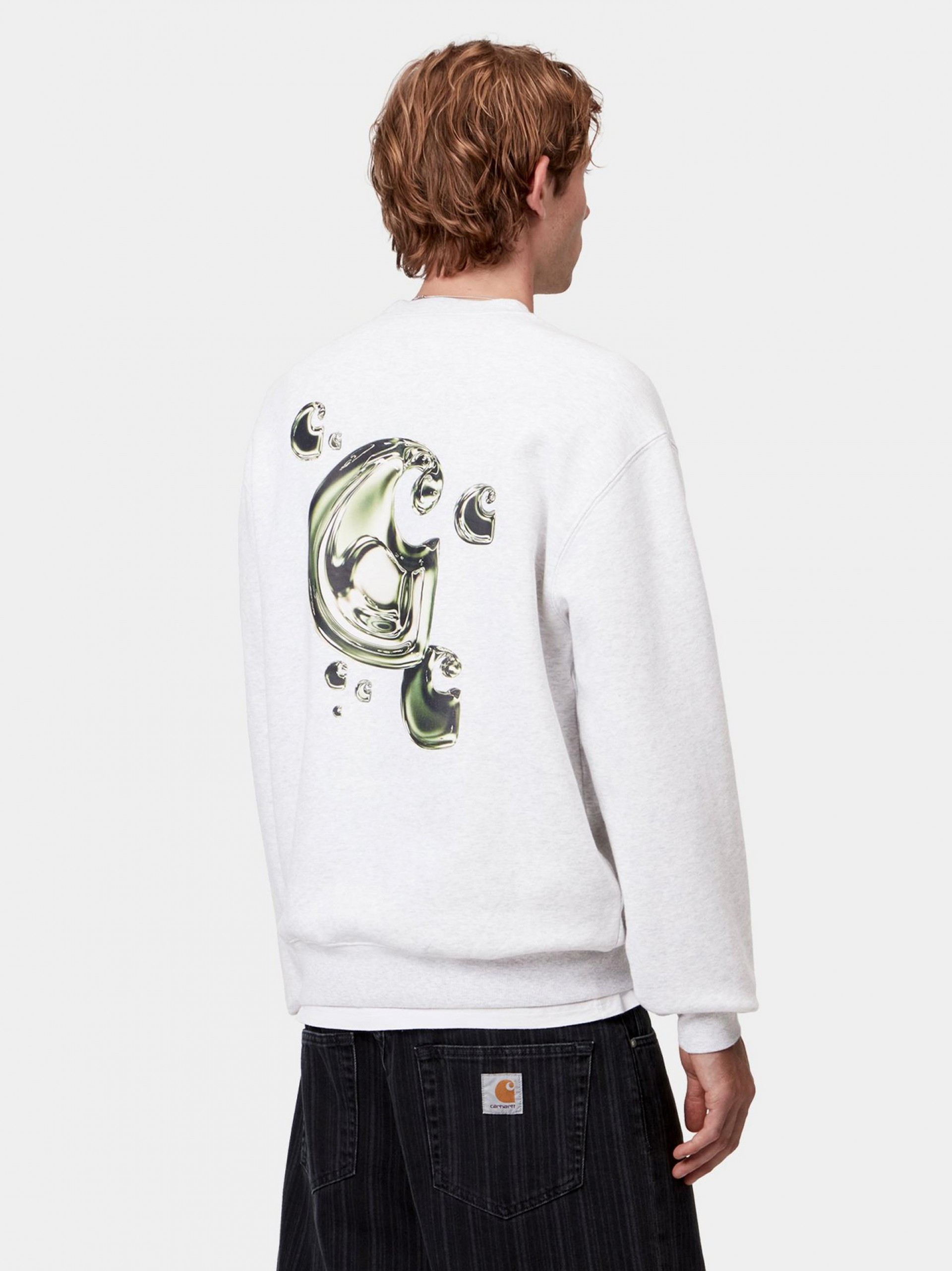 Camisola Carhartt WIP Solar Chrome Cinzenta