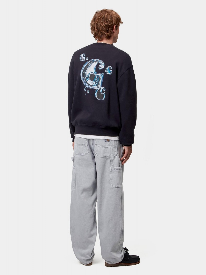Sudadera Carhartt WIP Solar Chrome Azul