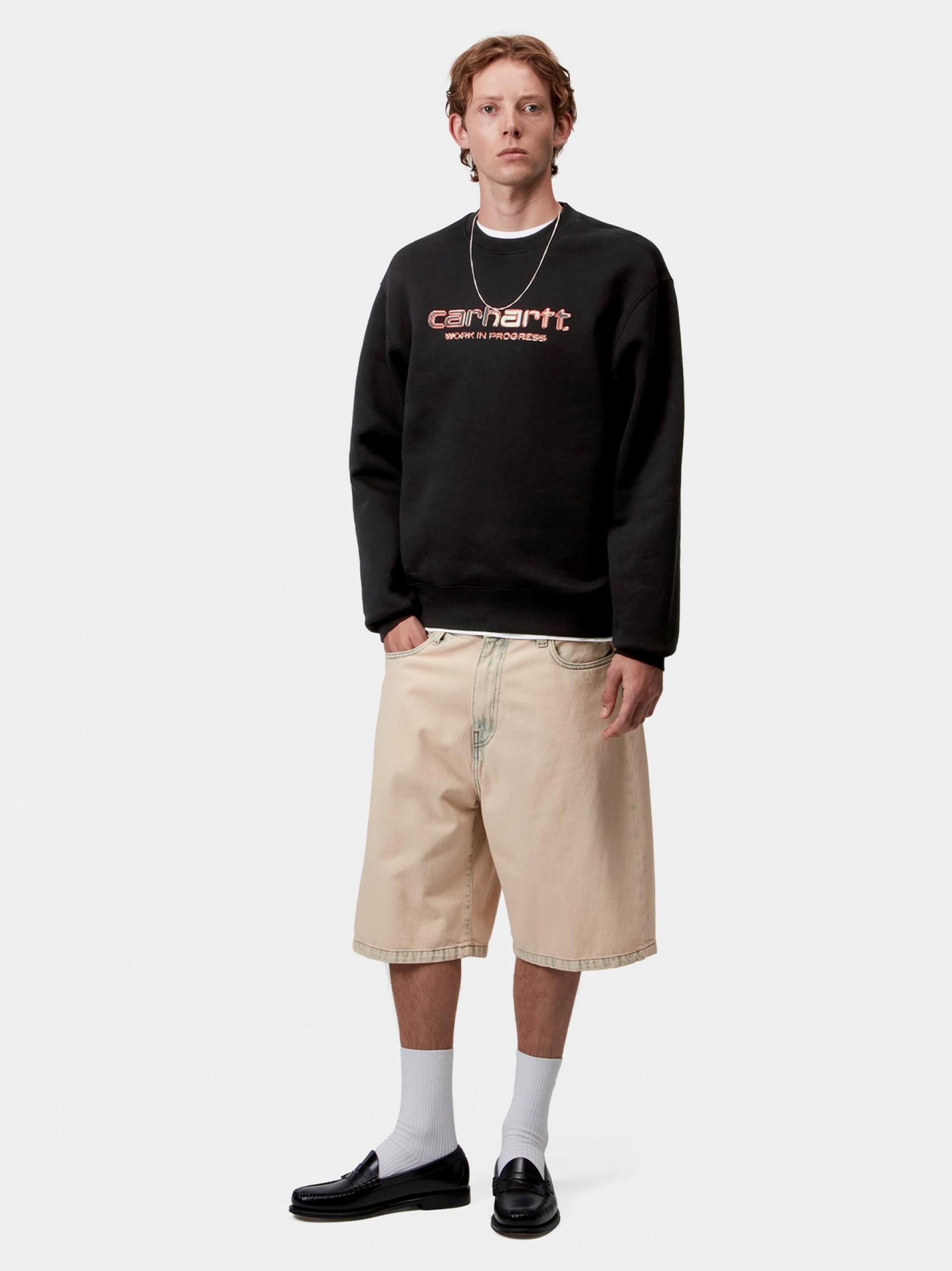 Camisola Carhartt WIP Solar Chrome Preta