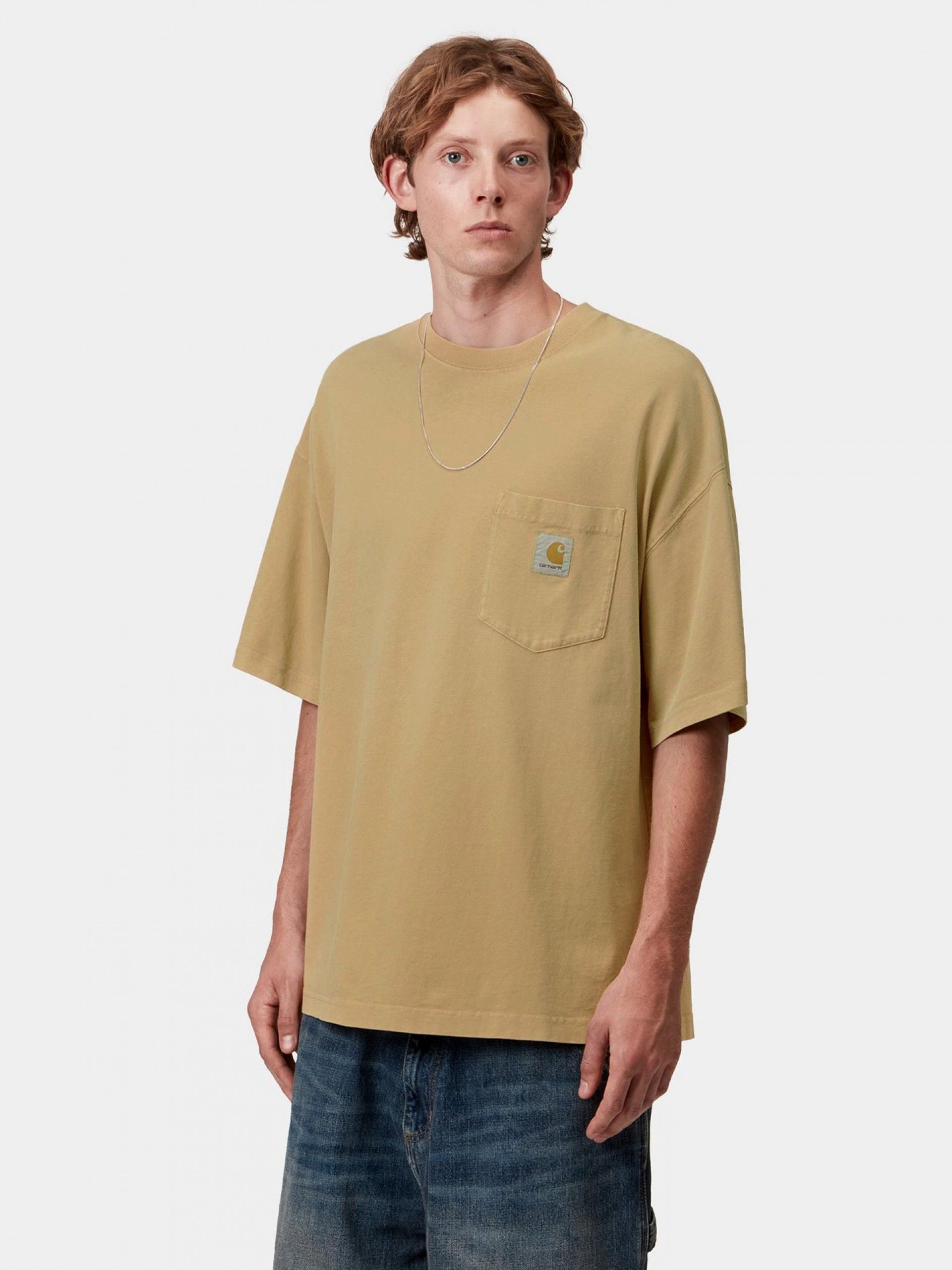 Carhartt WIP Pocket Beige T-shirt