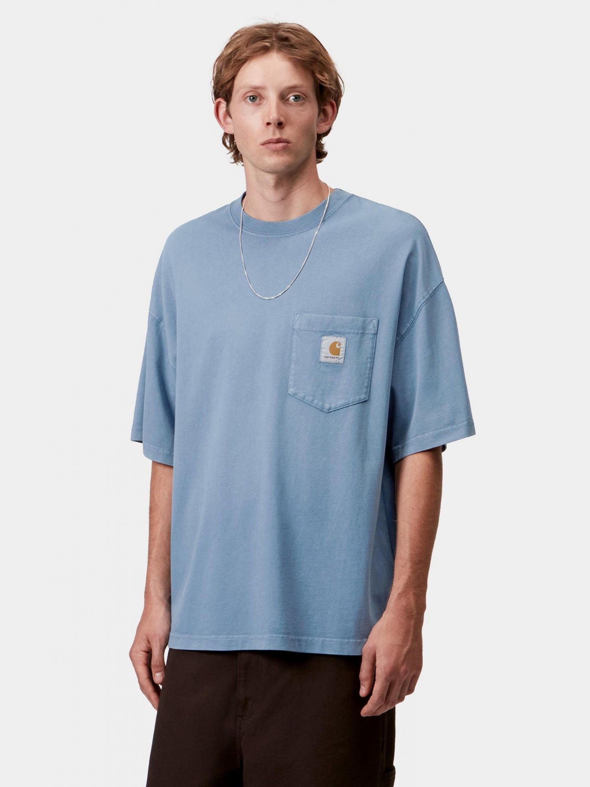 Carhartt WIP Pocket Blue T-shirt