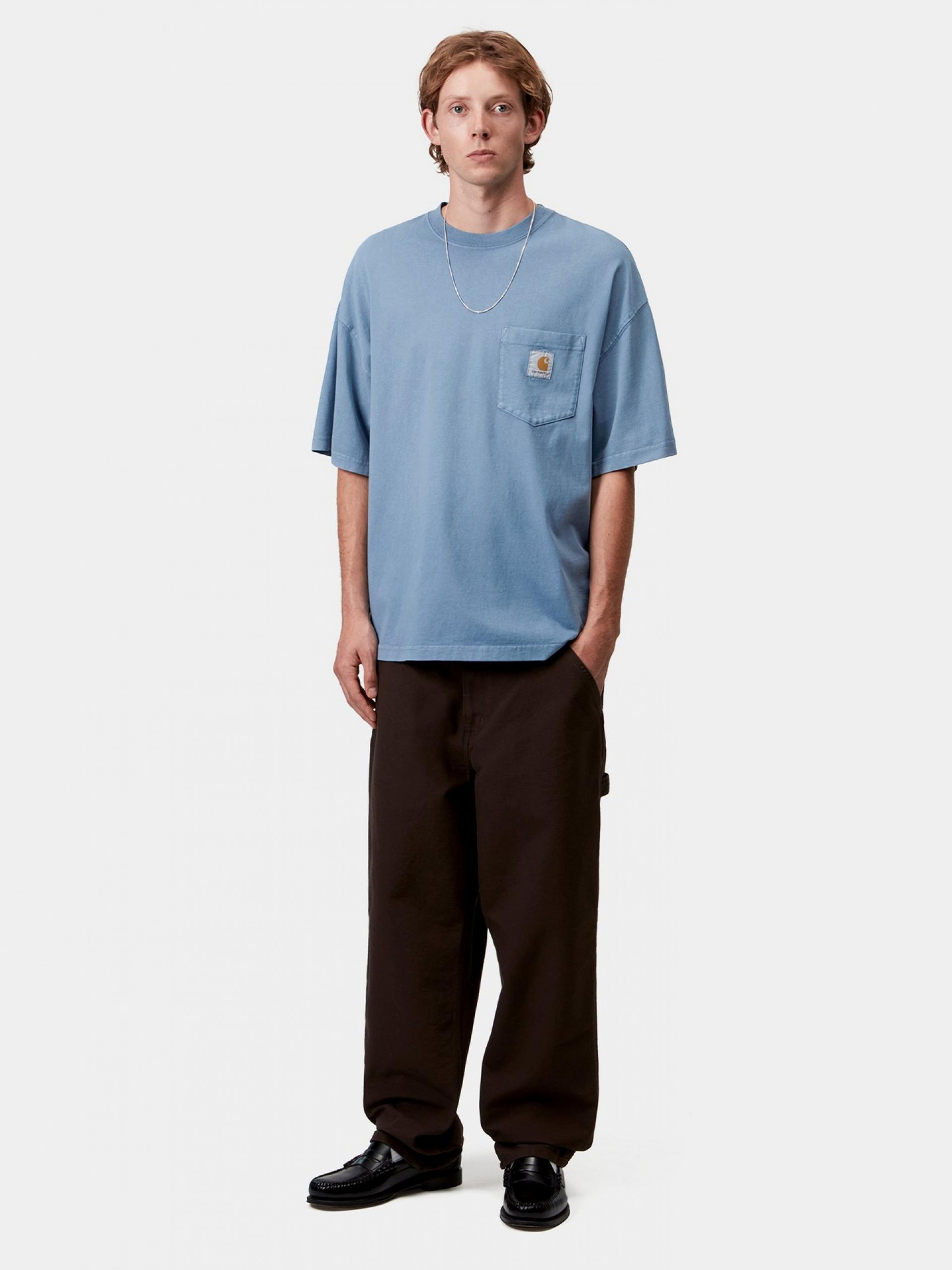 Carhartt WIP Pocket Blue T-shirt