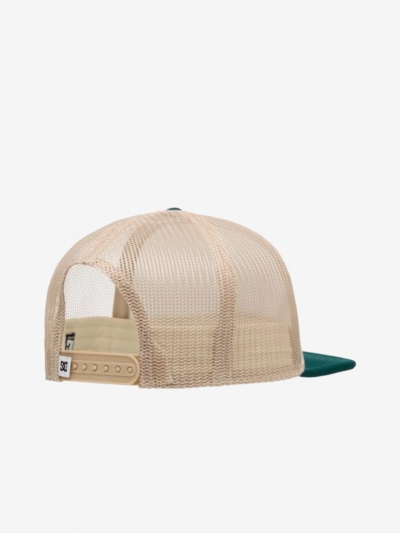 Bon DC Shoes Gas Station Trucker Kids Bege e Verde