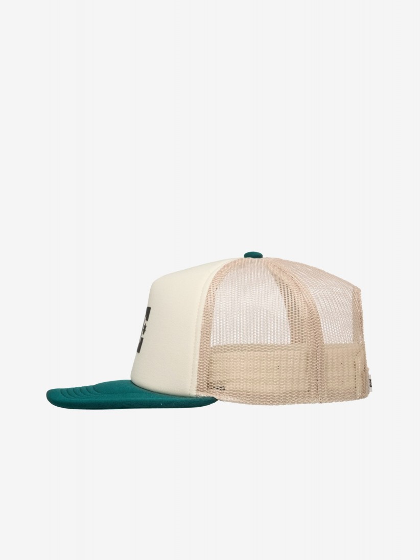 Bon DC Shoes Gas Station Trucker Kids Bege e Verde