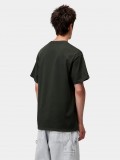 T-shirt Carhartt WIP Script Embroidery Verde