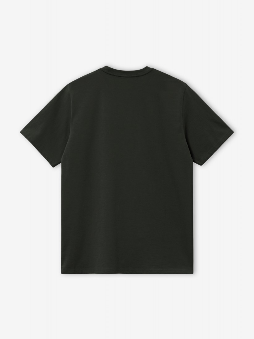T-shirt Carhartt WIP Script Embroidery Verde