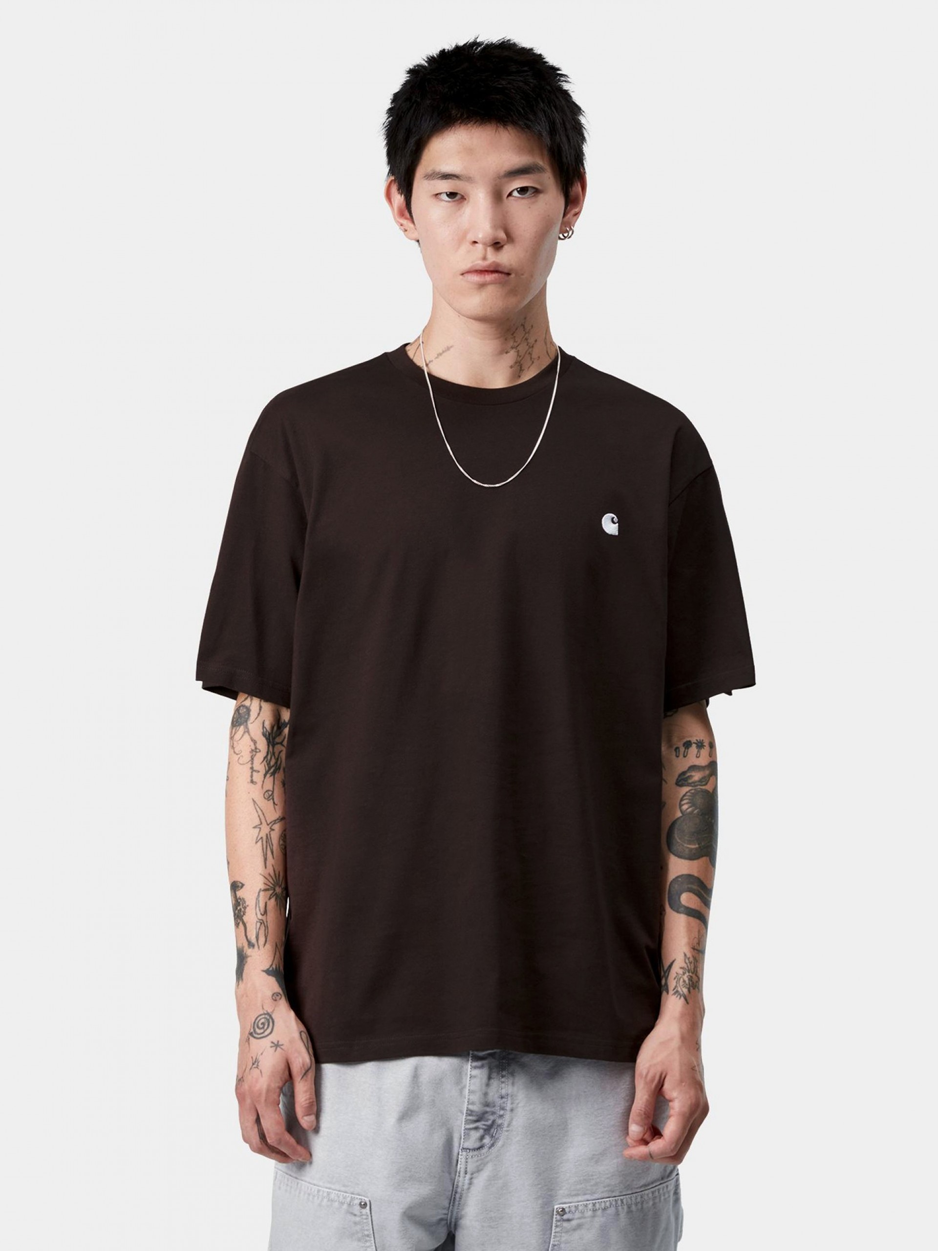 Camiseta Carhartt WIP Madison Marrón