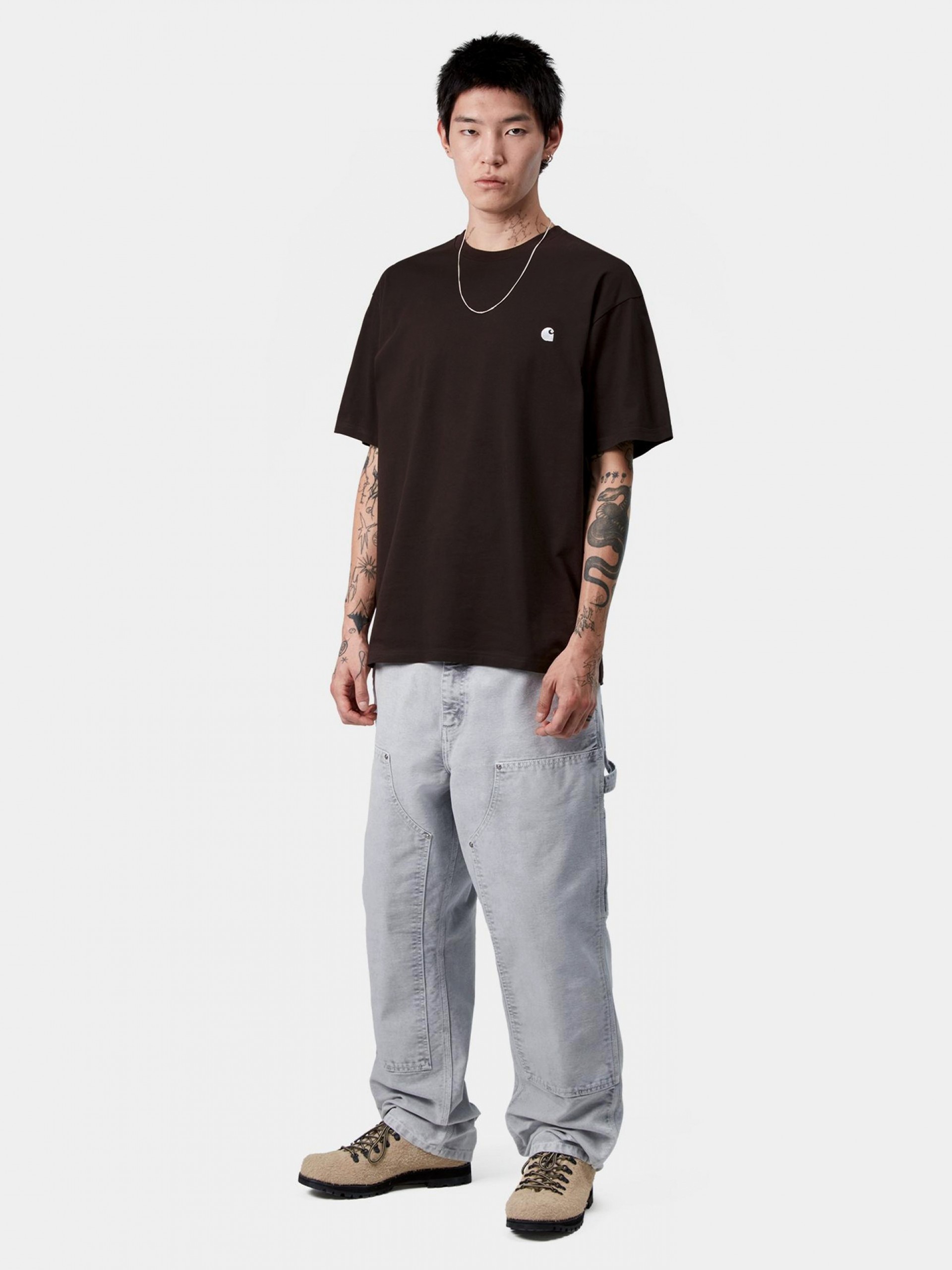 Camiseta Carhartt WIP Madison Marrón