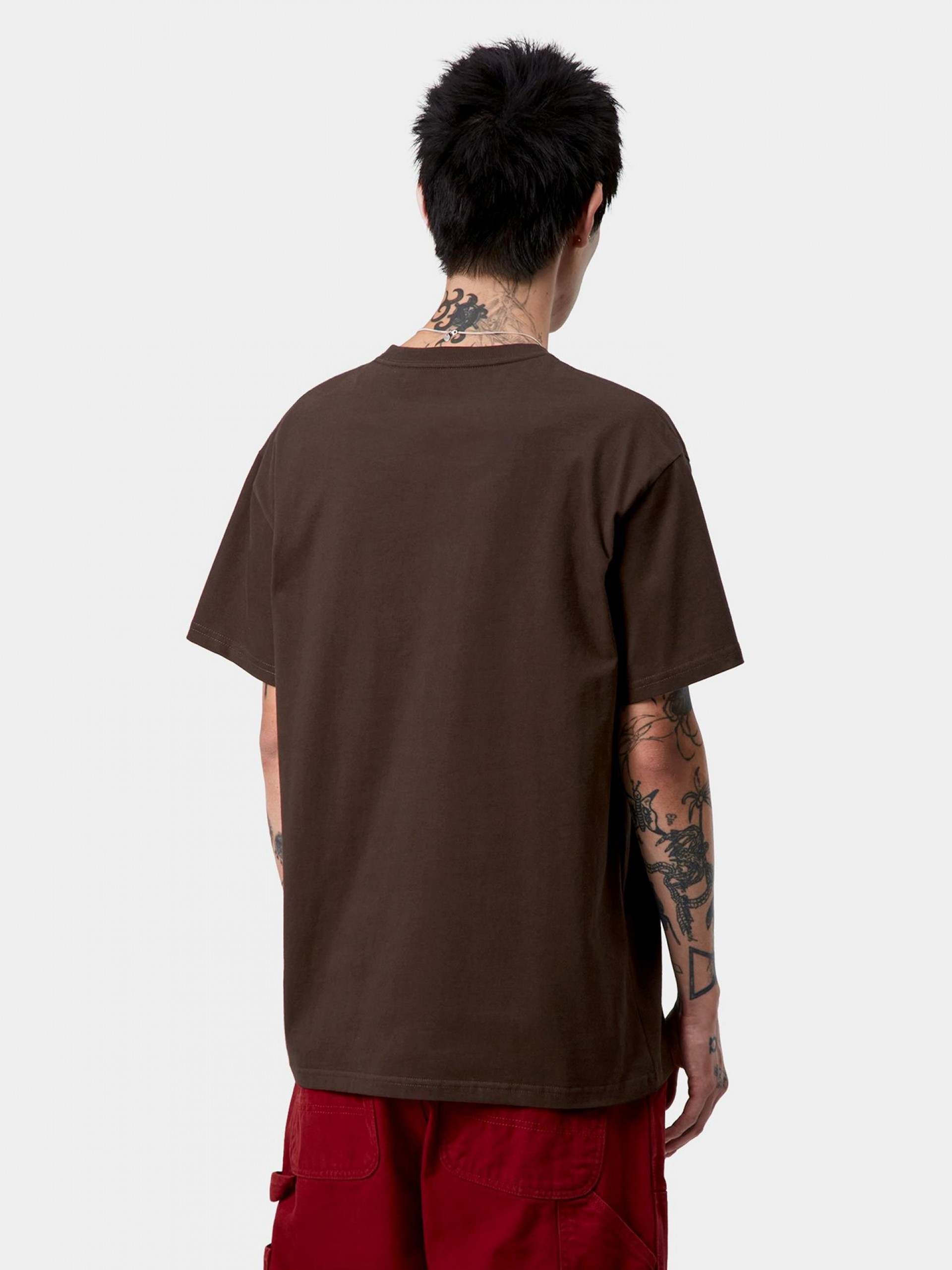 T-shirt Carhartt WIP Chase Castanha