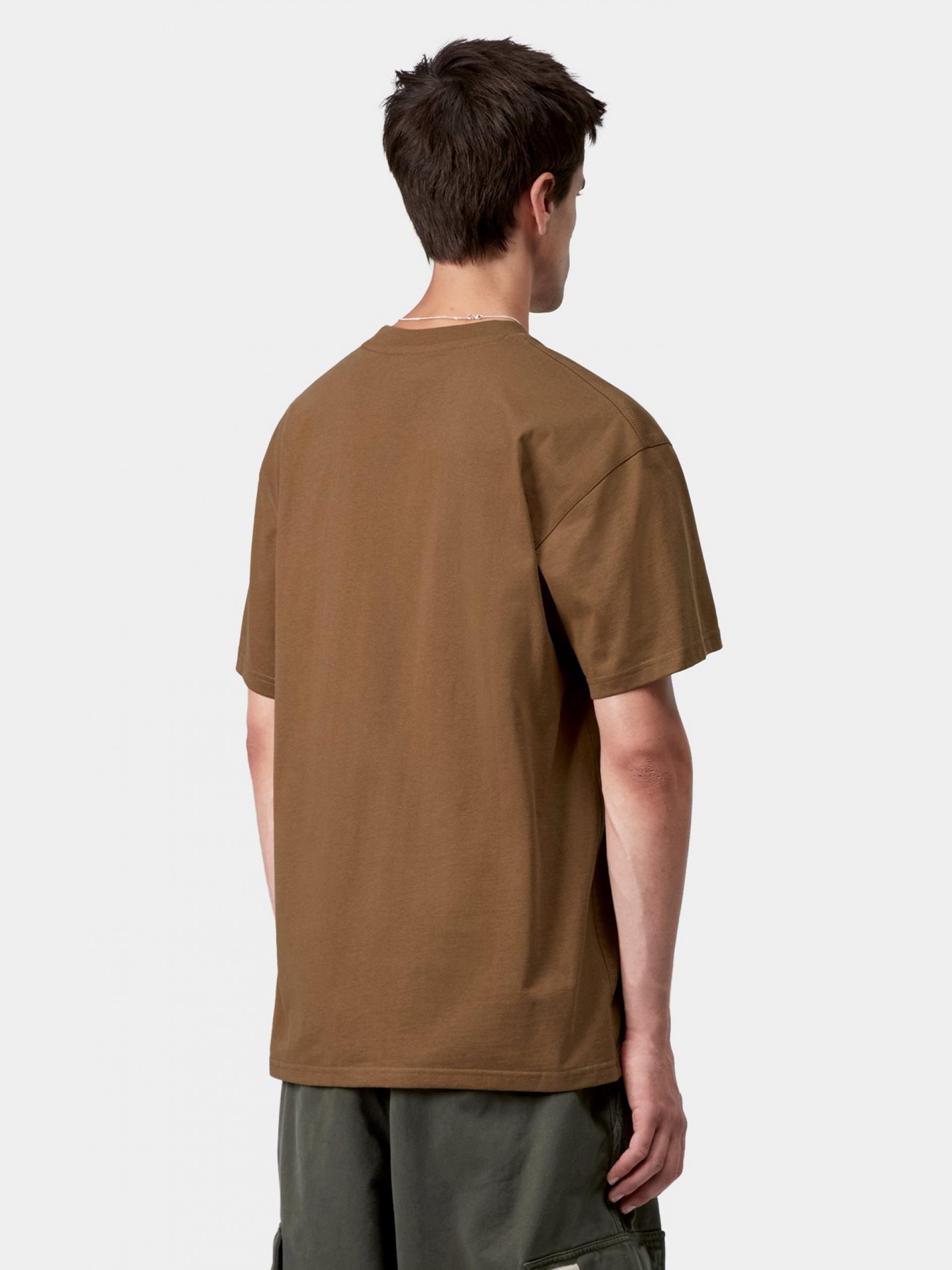 T-shirt Carhartt WIP American Script Camel