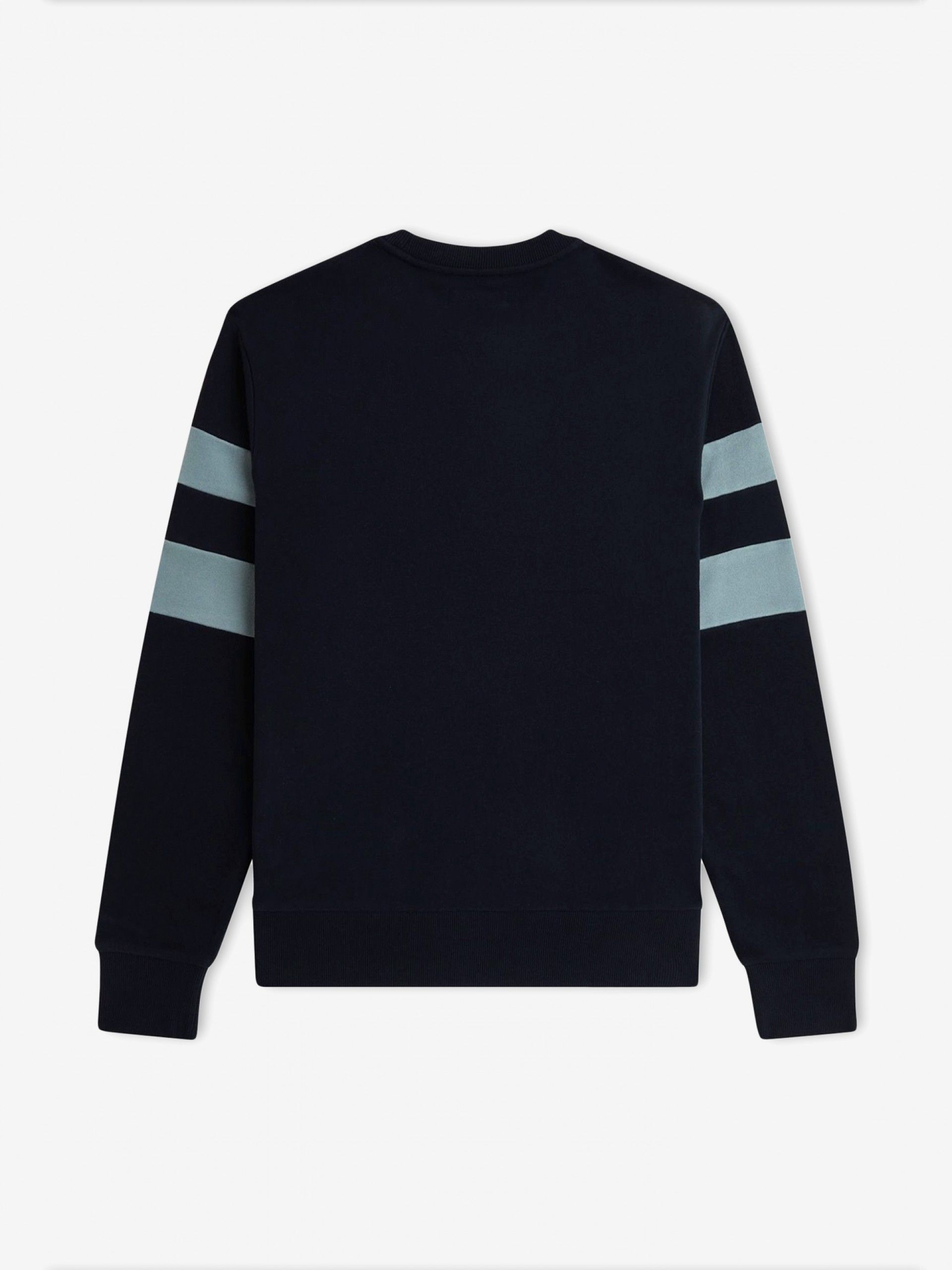 Sudadera Fred Perry Peached Tipped Sleeve Azul