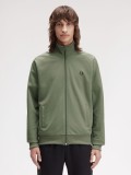 Fred Perry Taped Track Green Jacket