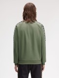 Fred Perry Taped Track Green Jacket