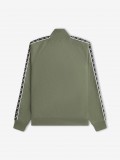Fred Perry Taped Track Green Jacket