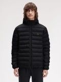 Chaqueta con Capucha Fred Perry Hooded Insulated Negra