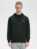 Fred Perry Tipped Green Hoodie