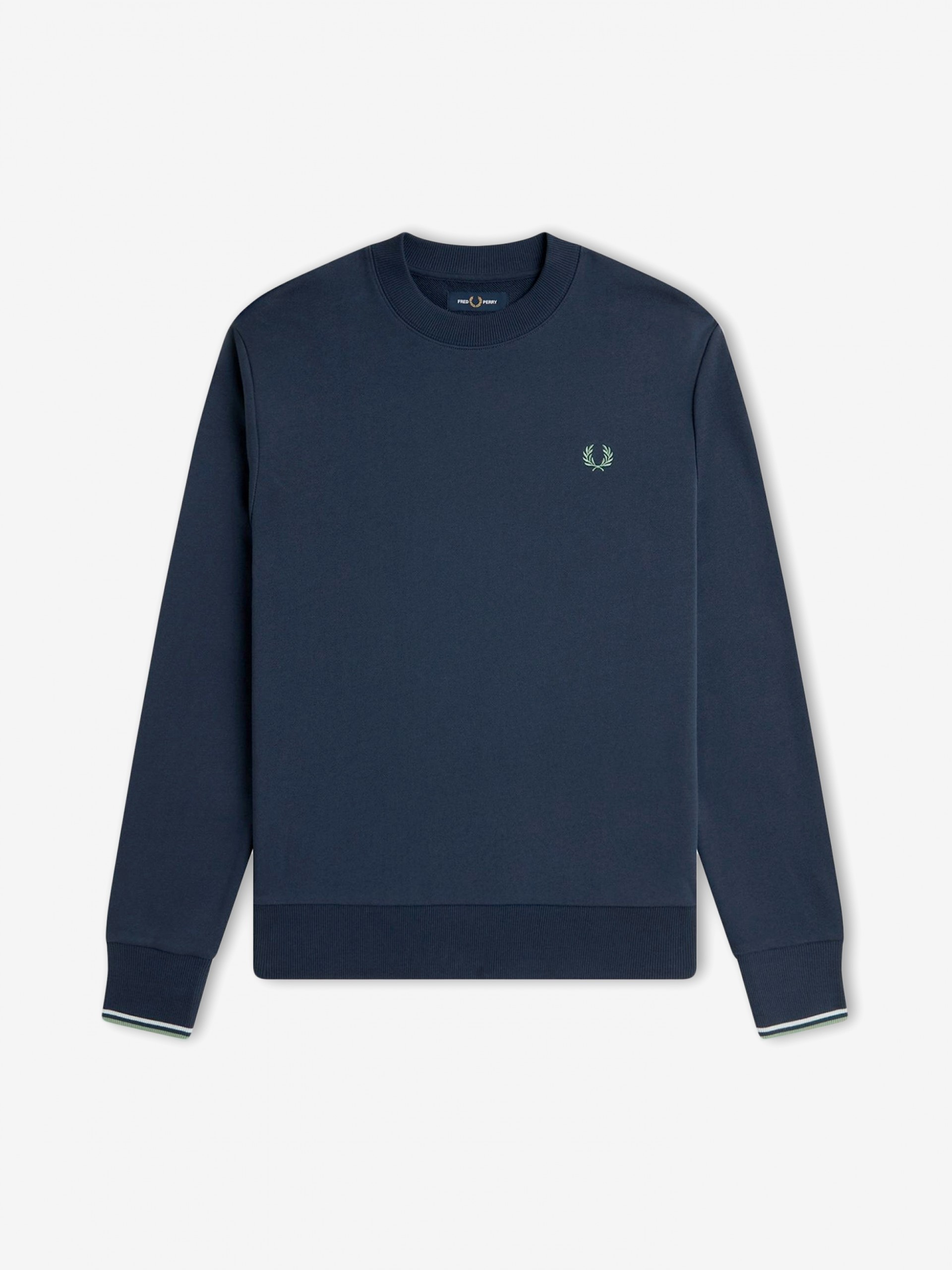 Camisola Fred Perry Crew Neck Azul