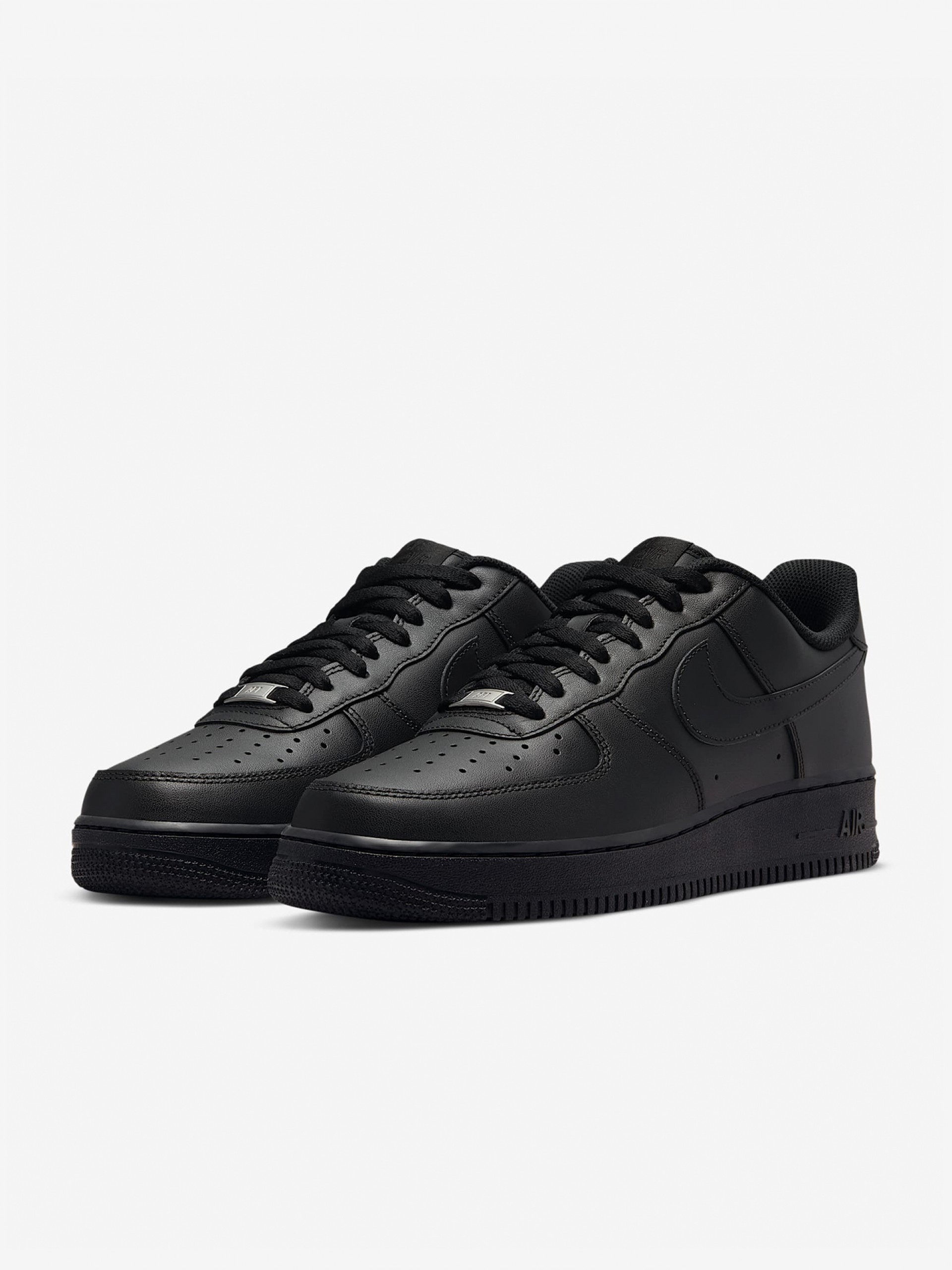 Nike Air Force 1 07 Black Sneakers For Men