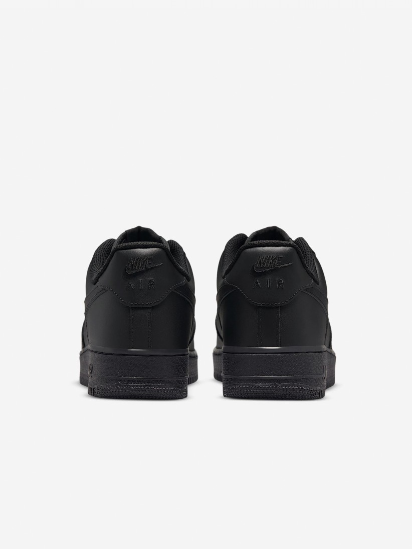 Sapatilhas Nike Air Force 1 07 Pretas Para Homem