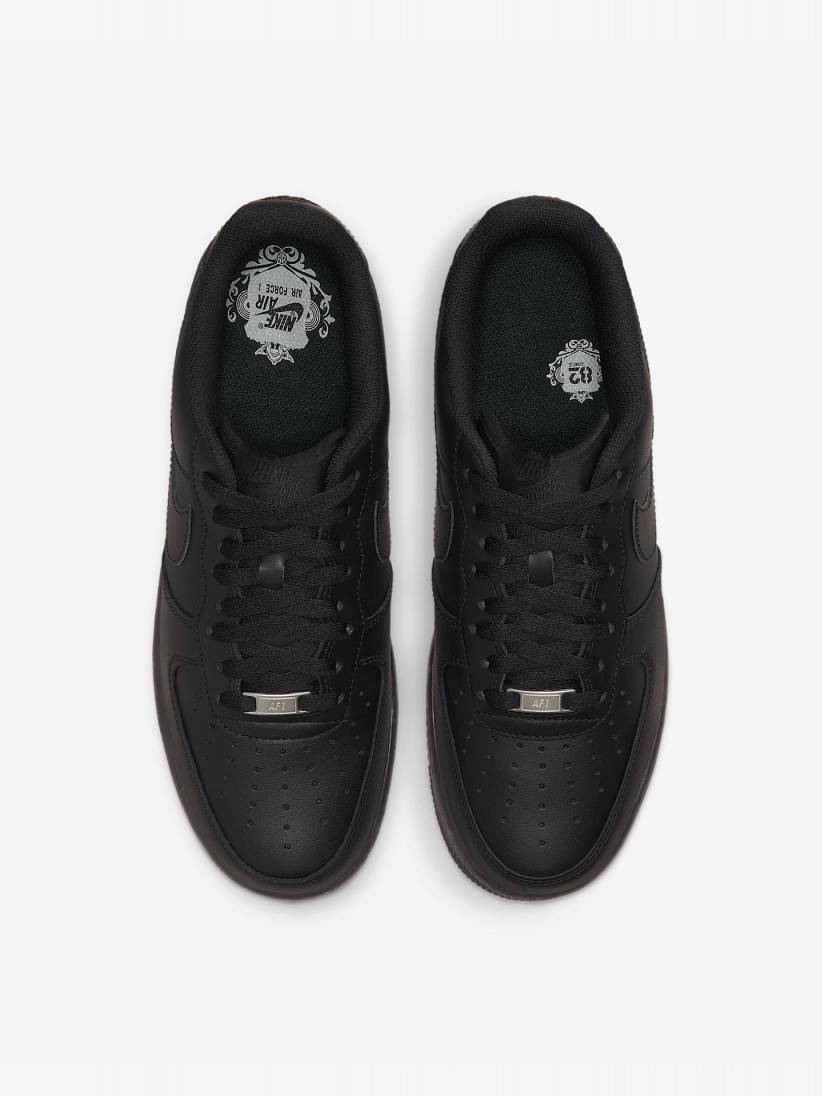 Sapatilhas Nike Air Force 1 07 Pretas Para Homem