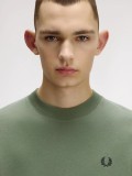 Sudadera Fred Perry Crew Neck Verde