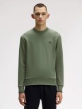 Sudadera Fred Perry Crew Neck Verde
