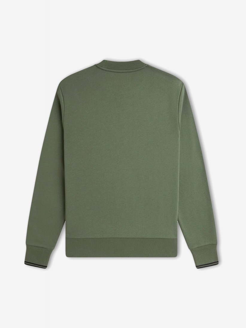 Sudadera Fred Perry Crew Neck Verde