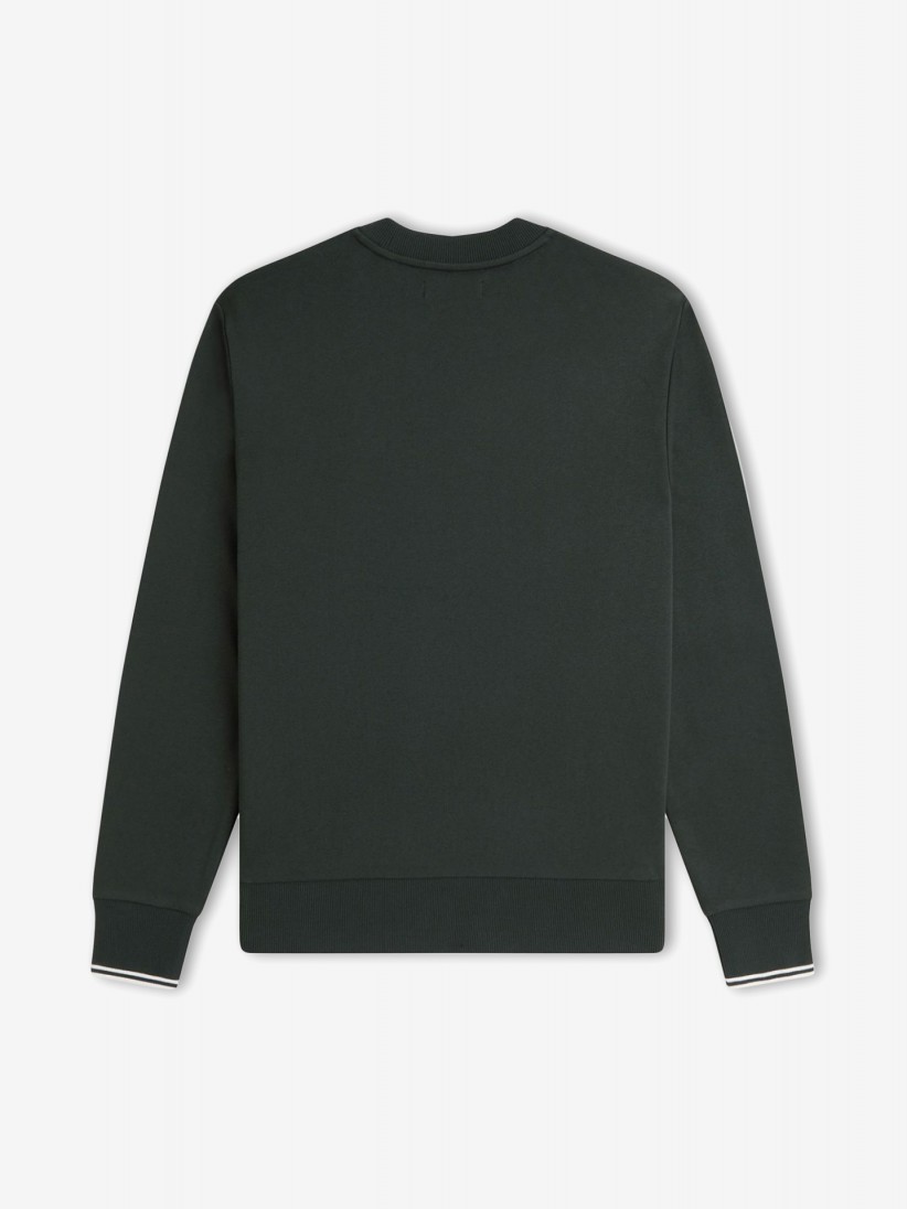 Sudadera Fred Perry Crew Neck Verde