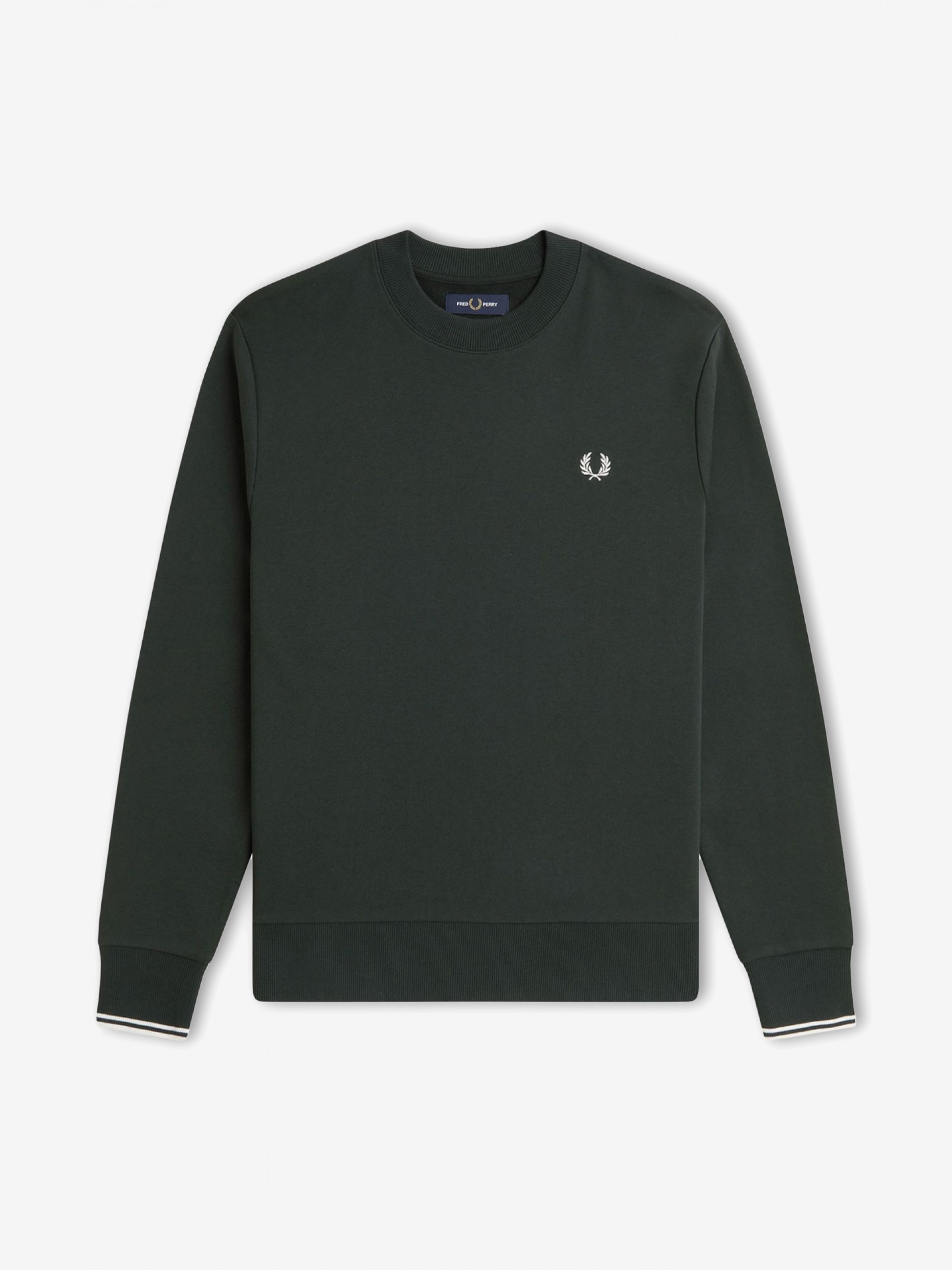 Camisola Fred Perry Crew Neck Verde