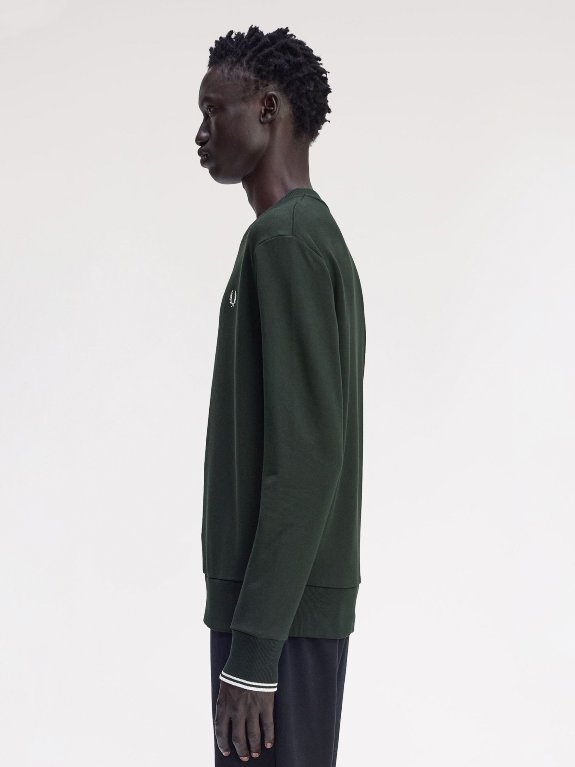 Camisola Fred Perry Crew Neck Verde