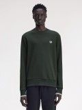 Sudadera Fred Perry Crew Neck Verde