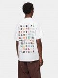 Camiseta Carhartt WIP C Logo Archive Blanca