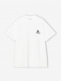Camiseta Carhartt WIP C Logo Archive Blanca