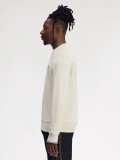 Fred Perry Crew Neck Beige Sweater