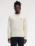 Fred Perry Crew Neck Beige Sweater