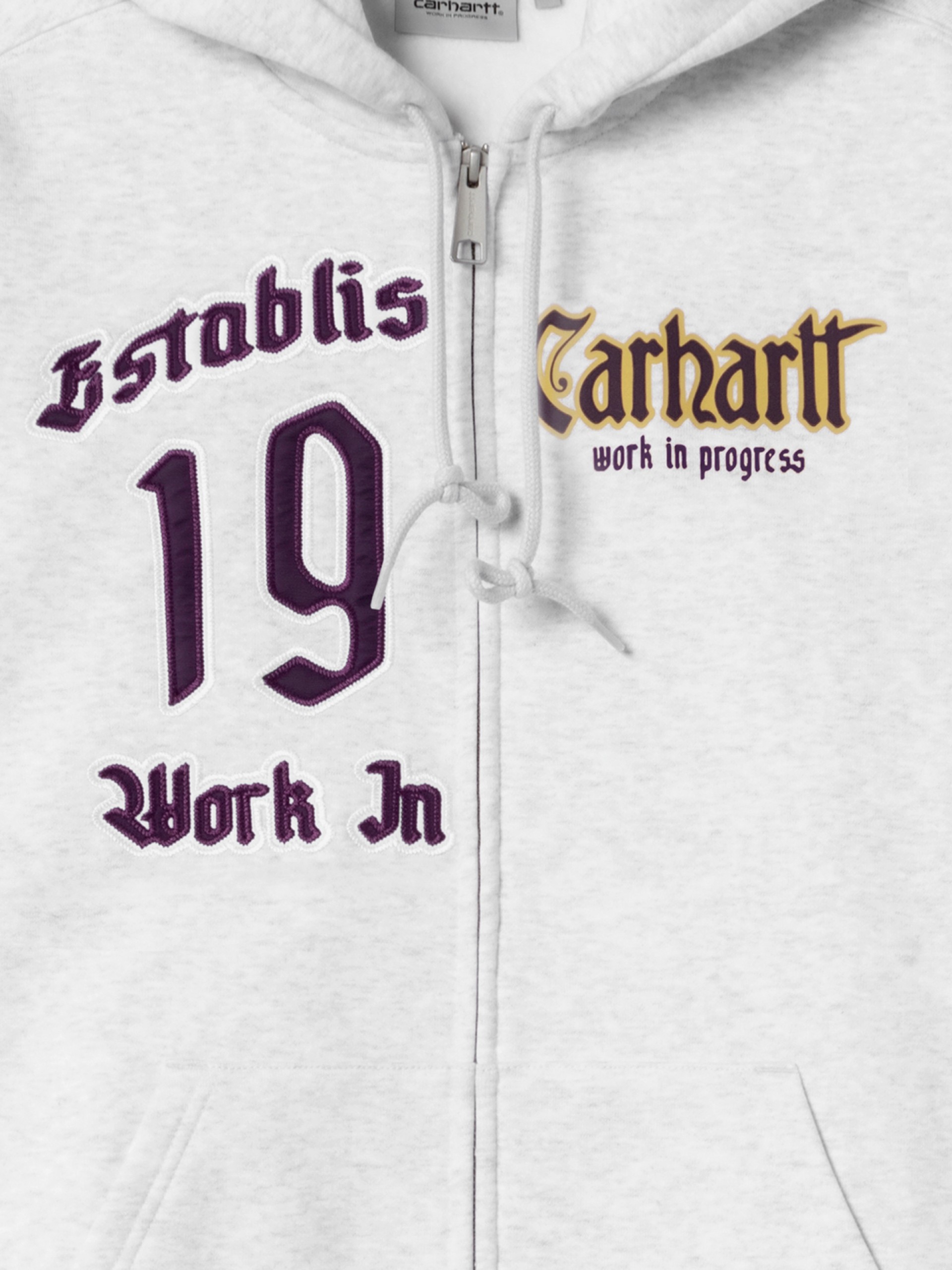 Carhartt WIP Dual Grey Hooded Jacket