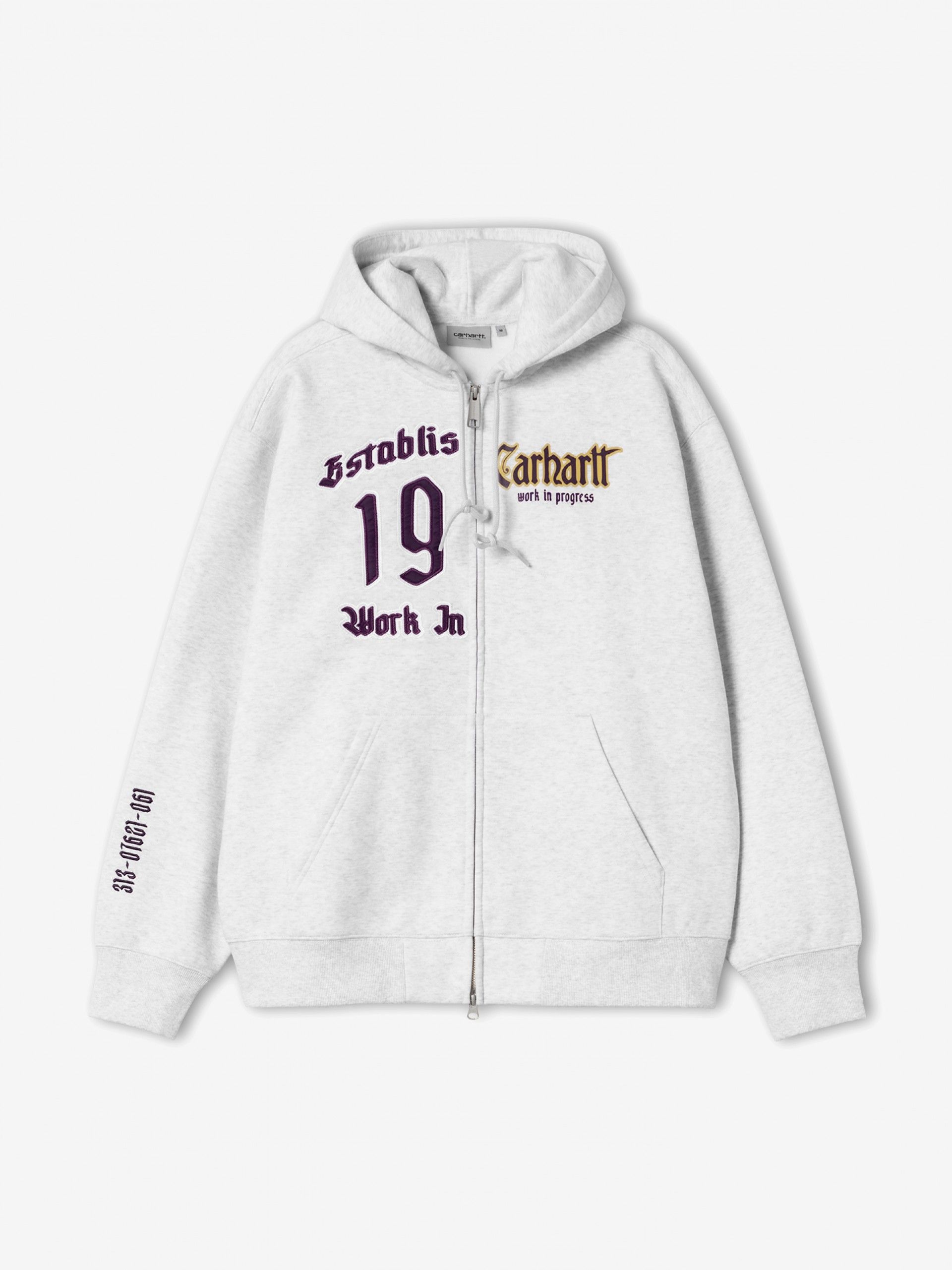 Carhartt WIP Dual Grey Hooded Jacket