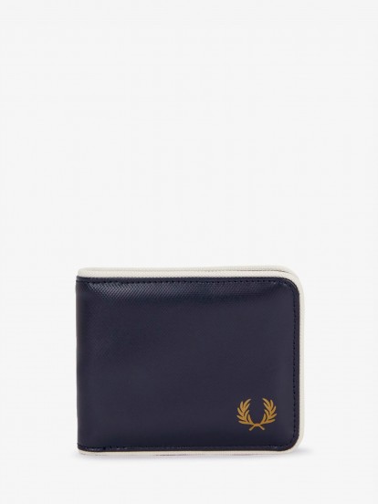 Carteira Fred Perry Laurel Wreath Azul