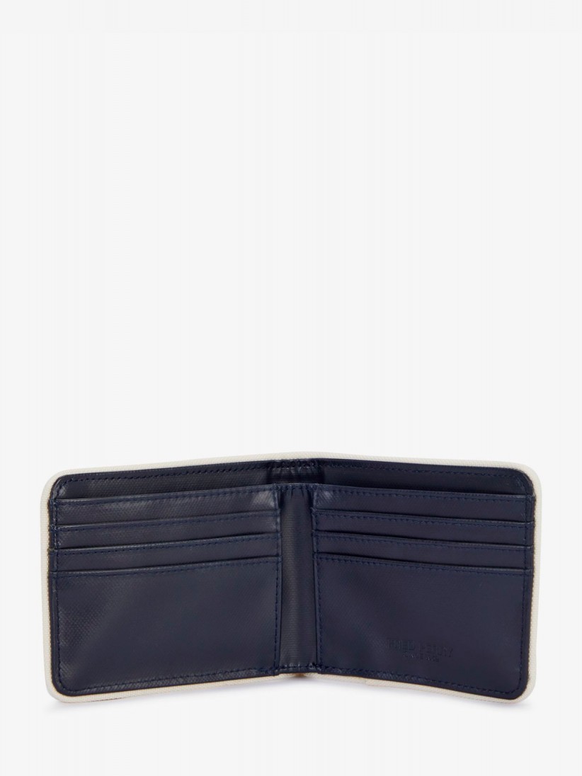 Carteira Fred Perry Laurel Wreath Azul