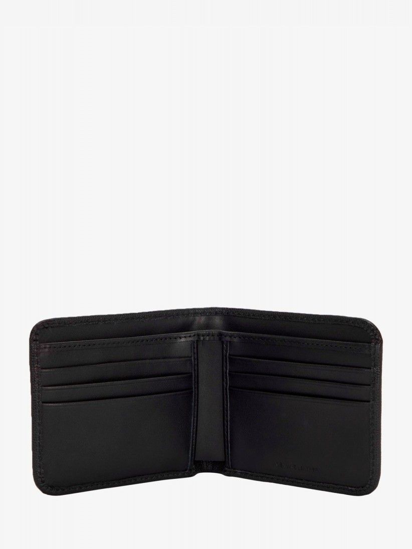 Carteira Fred Perry Scotchgrain Leather Preta