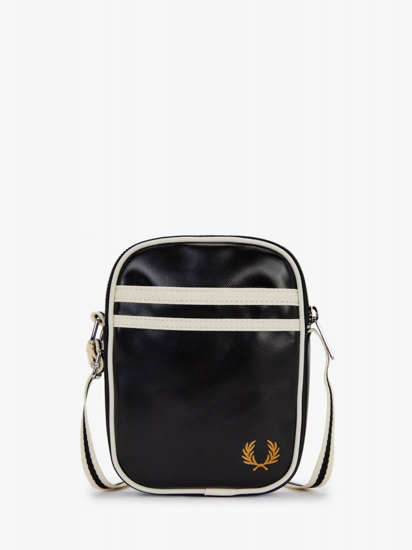 Fred Perry Classic Small Black Crossbody Bag